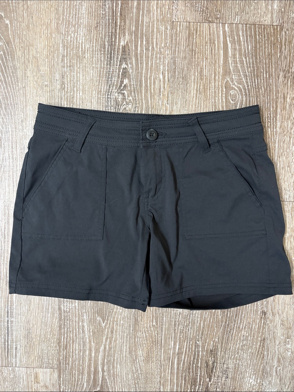 Prana Women's Black Performance Stretch Shorts